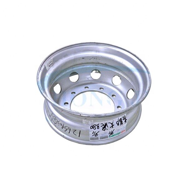 Bus Spare Parts Steel Wheel Rims 22.5x8.25 3101-00162 China Bus Wheel Rim for Kinglong Higer Zhongtong